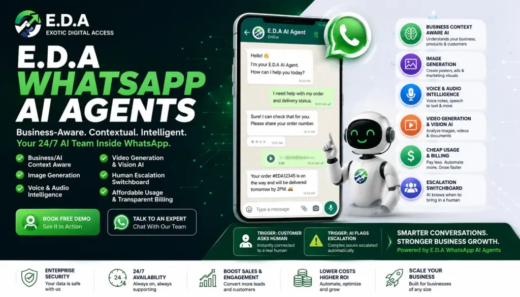E.D.A WhatsApp AI Agent